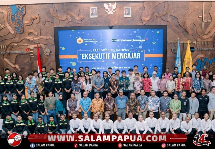 Kembali Gelar Eksekutif Mengajar, Freeport Ajak Mahasiswa UNCEN Memahami Pertambangan Modern