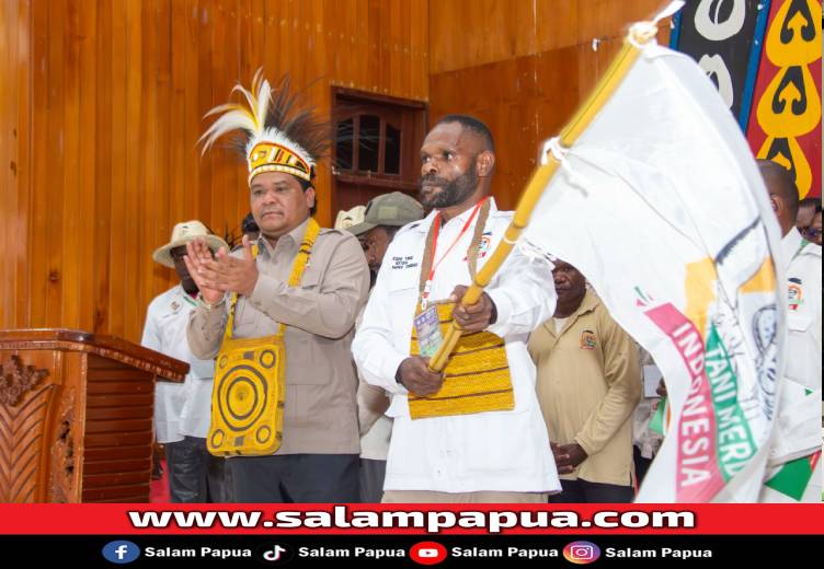 Lantik DPW Dan DPD Tani Merdeka Indonesia Di Papua Tengah, Petani Diajak Bergerak Cepat Dan Mandiri