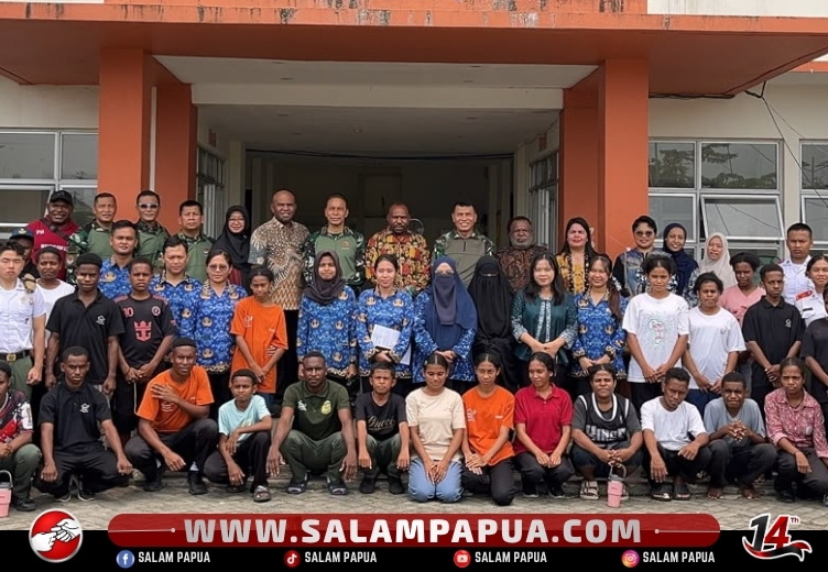 Pangkogabwilhan III TNI Tinjau Sekolah Rakyat Mimika, Dorong Generasi Emas Papua
