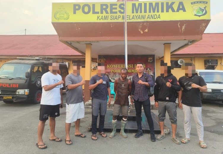 Salah Satu Napi Yang Kabur Dari Lapas Timika Berhasil Ditangkap Polisi