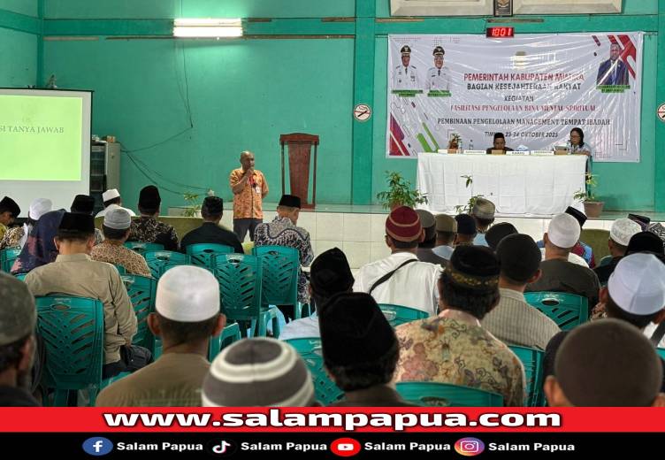Kesra Mimika Lakukan Pembinaan Pengurus Rumah Ibadah, Pastikan Fungsi Keagamaan Terarah Dan Akuntabel
