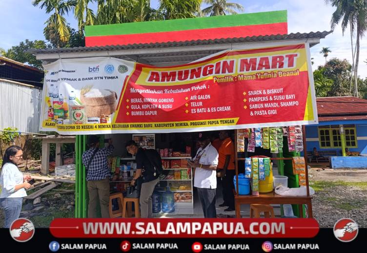 Setelah Dua Bulan Berjalan, Kios Binaan YPMAK Tunjukkan Kemajuan
