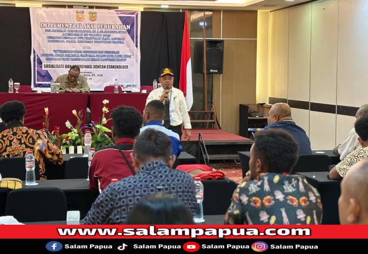 Implementasi Aksi Perubahan PKA, Dinas PUPR Mimika Optimalkan Sistem Informasi Dan Pendataan Penyedia OAP