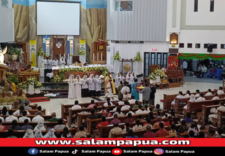 Misa Tutup Tahun 2025, Umat Katolik Diajak Terus Berkarya Dalam Kebaikan Di 2026