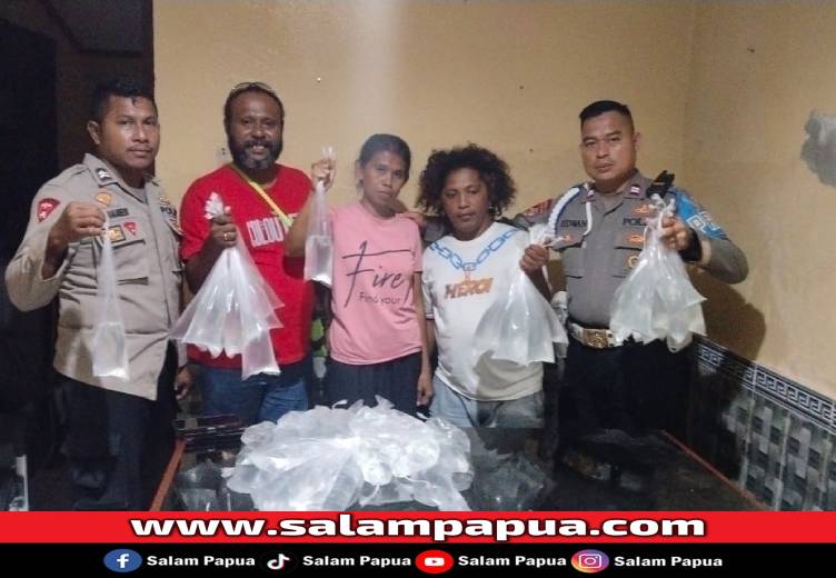 Disembunyikan Di Bawah Tanah, Dua Penjual Sopi Di Poumako Diamankan Polisi