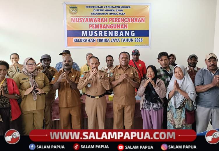 Musrenbang Kelurahan Timika Jaya, Pembangunan Infrastruktur Jadi Usulan Terbanyak