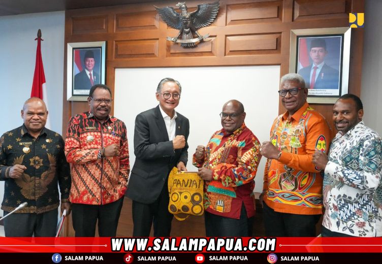 Gubernur Papua Tengah Dan Sejumlah Kepala Daerah Temui Menteri PU, Ini Yang Dibahas