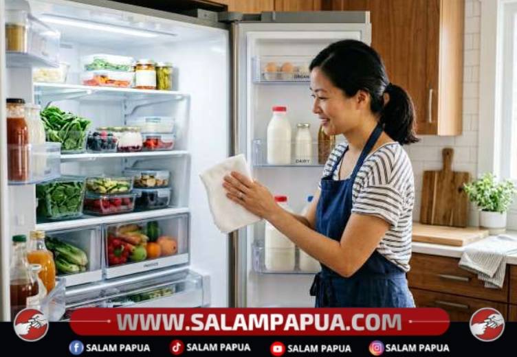 Cara Membersihkan Kulkas Yang Benar Agar Makanan Tetap Aman