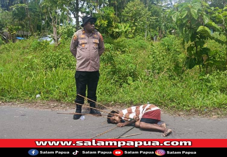Bentrok Berkepanjangan Di Kwamki Narama, ODGJ Jadi Korban Panah