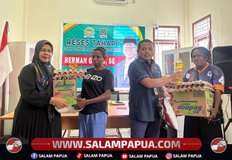 Warga Otomona Keluhkan Lampu Jalan Dan Drainase Saat Reses DPRK Mimika