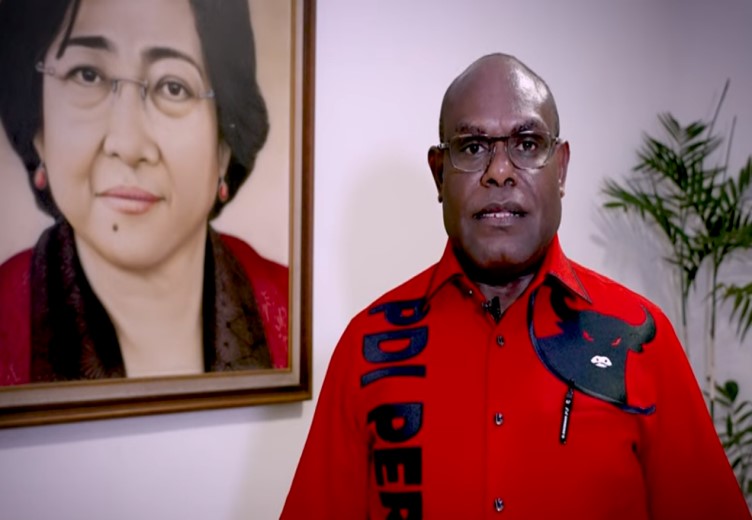 Meki Nawipa Ajak Masyarakat Pilih Ganjar Pranowo Menjadi Presiden 2024-2029