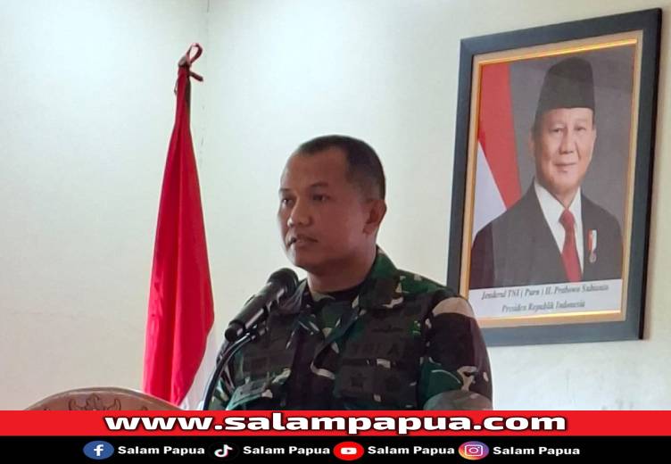 Dandim Mimika Imbau Prajurit TNI AD Waspada Dan Berhati-Hati Saat Bertugas
