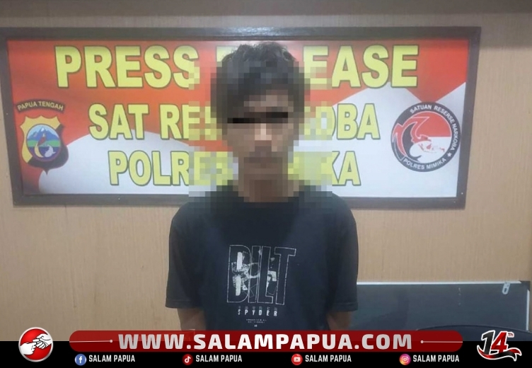 Jadi Sarang Transaksi Narkoba, Polisi Grebek Rumah Di Lorong Togel Timika Dan Tangkap Satu Pengedar