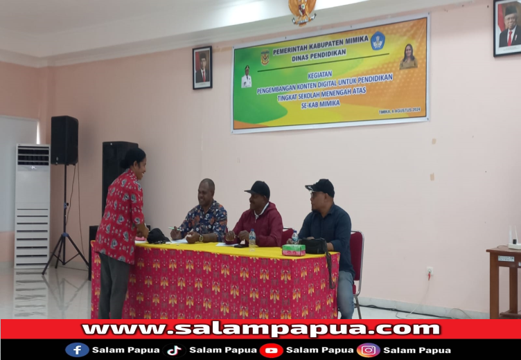 Dinas Pendidikan Mimika Gelar Jenis 3 Lomba Porseni Tingkat SMP