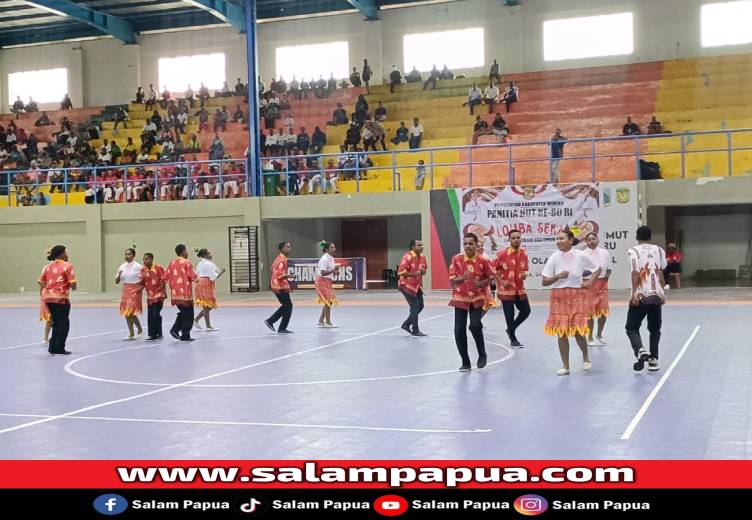 25 Grup Meriahkan Lomba Seka HUT Ke-80 RI Di Timika