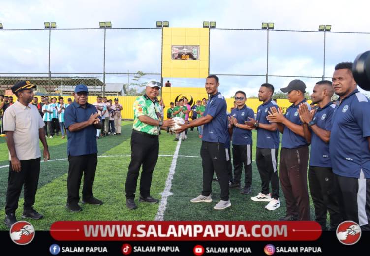 Kapolda Papua Tengah Cup IV 2026 Diikuti 35 Tim Dan Siap Rebut Hadiah Rp 116 Juta