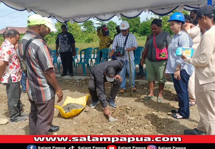 Dukung Perkembangan Ekonomi, YPMAK Bangun 20 Tempat Usaha Bagi Masyarakat Amor