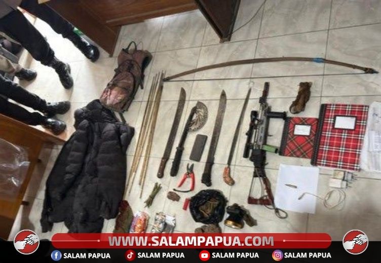 Polisi Lumpuhkan Anggota KKB Yang Menyerang Sopir Lintas Di Jalur Dogiyai–Paniai