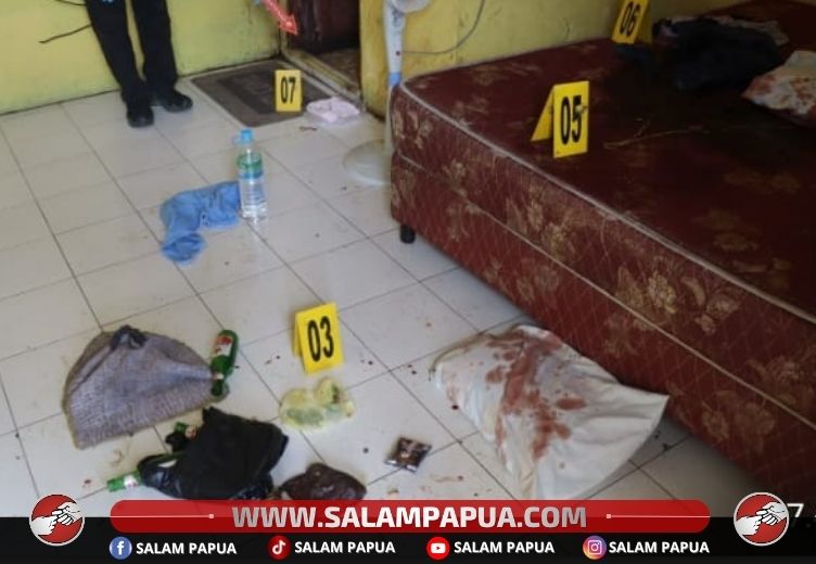 Polisi Selidiki Temuan Darah Di Kamar 106 Penginapan Merlin Timika
