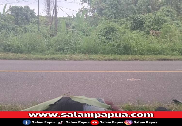 Diduga Mabuk Miras, Pengendara Tewas Tabrak Pohon Di Jalan Poros Mapurujaya
