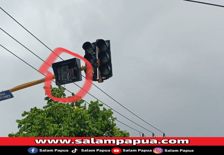 Layar Penghitung Waktu Lampu Merah Ahmad Yani Rusak, Diduga Dirusak OTK