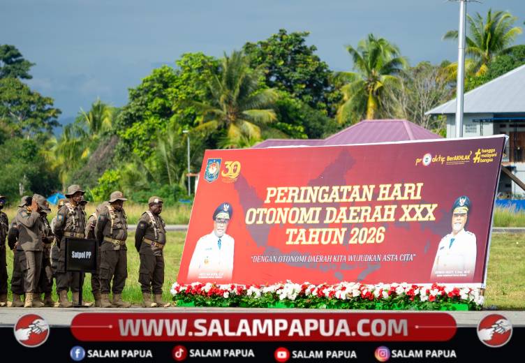 Gubernur Papua Tengah Tekankan Efisiensi Anggaran Pada HUT Otonomi Daerah Ke-30