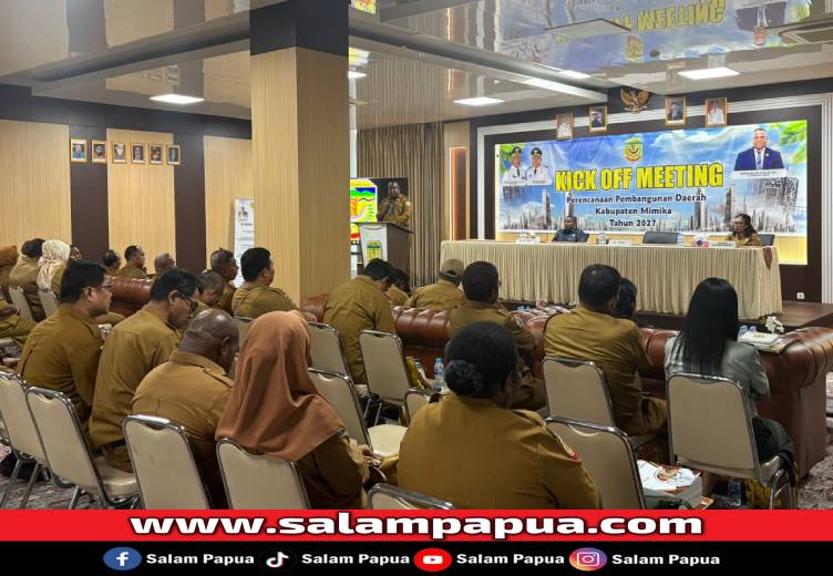 RKPD 2027 Mulai Disusun, Pemkab Mimika Tekankan Akselerasi Ekonomi Kerakyatan