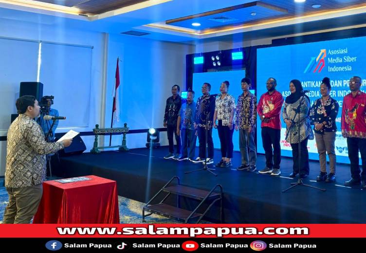 Ketum AMSI Lantik Badan Pengurus Wilayah Tanah Papua Periode 2024–2028