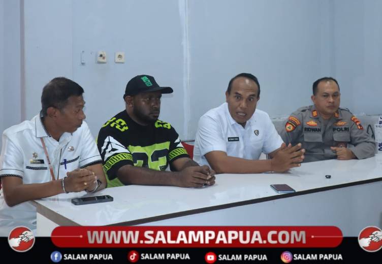 Stadion Wania Imipi SP 1 Diasesmen, Polisi Pastikan Kesiapan Liga 4 Papua Tengah