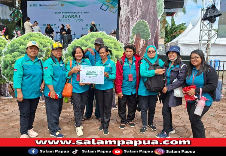 SDN 4 Timika Raih Juara Pertama Lomba Eco-School PTFI 2025