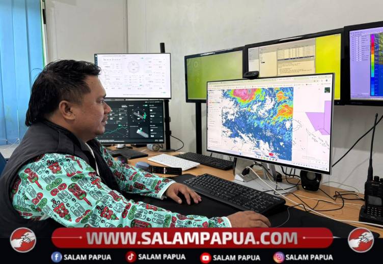 BMKG Mozes Kilangin Timika: Potensi Hujan Ekstrem Di Mimika Relatif Kecil Meski Status Siaga Ditingkatkan