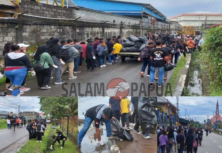Dies Natalis Ke-21, Politeknik Amamapare Timika Gelar Aksi Peduli Lingkungan