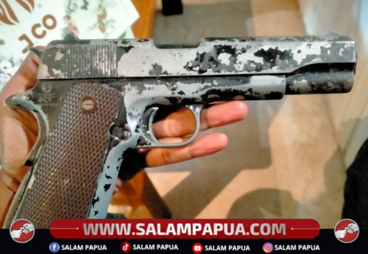 Kedapatan Simpan Airsoftgun, Warga Sipil Di Timika Diinterogasi Polisi