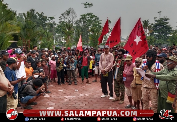Lagi, KNPB Tuntut Perhatian Pemerintah Atas Krisis Kemanusiaan Di Tanah Papua