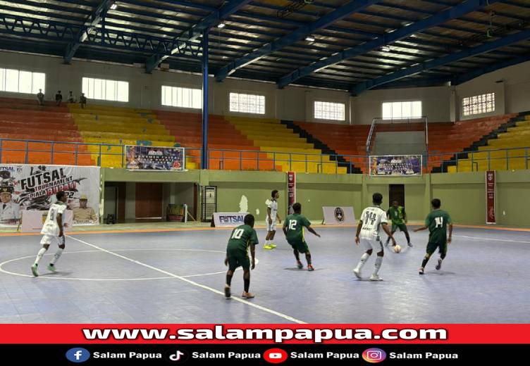 32 Tim Ramaikan Turnamen Futsal Piala Bupati Mimika U-22