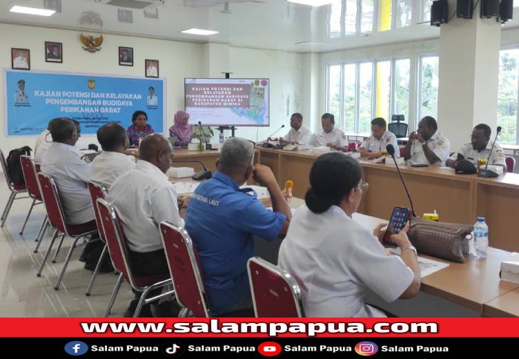 Pemkab Mimika Kaji Potensi Budidaya Perikanan Darat Dan Pesisir, Fokus Pada Enam Distrik