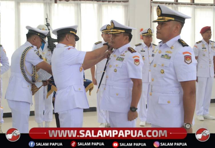 Resmi! Letkol Laut (P) Dodit Yunata Kristian Jabat Danlanal Timika Gantikan Bekti Sutiarso