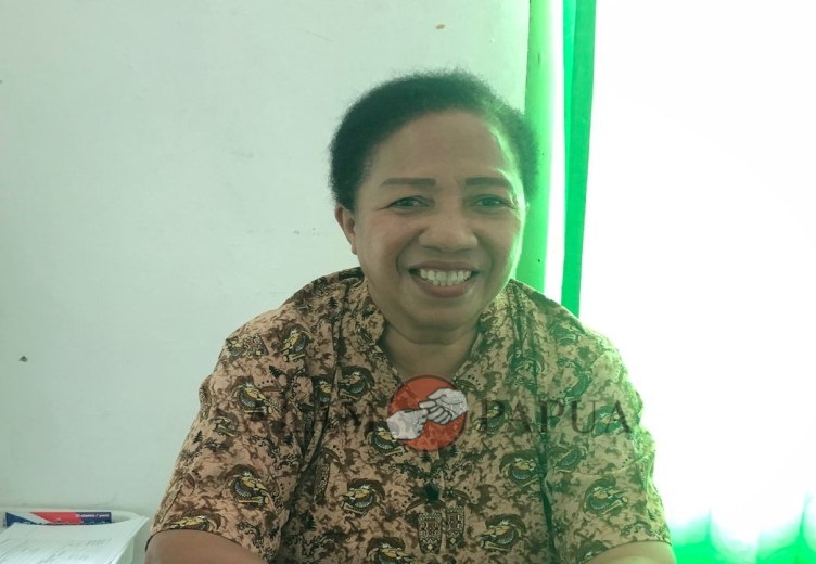 Kepala Puskesmas Timika Jaya, Maria Y Rahangiar (Foto:salampapua.com/Evita)