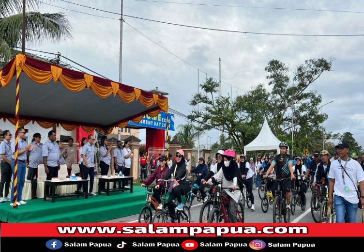 Pemkab Mimika Dan Enviromental PTFI Gelar Parade Kendaraan Ramah Lingkungan