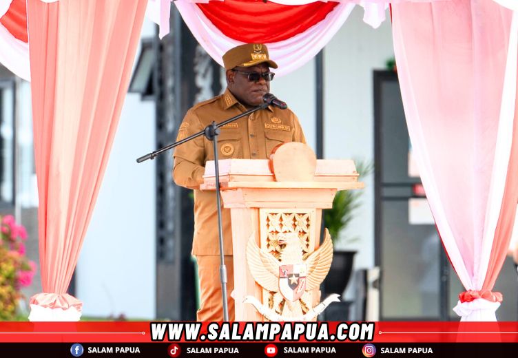 Pimpin Apel Perdana 2026, Gubernur Papua Tengah Tegaskan Lima Hal Penting Ini