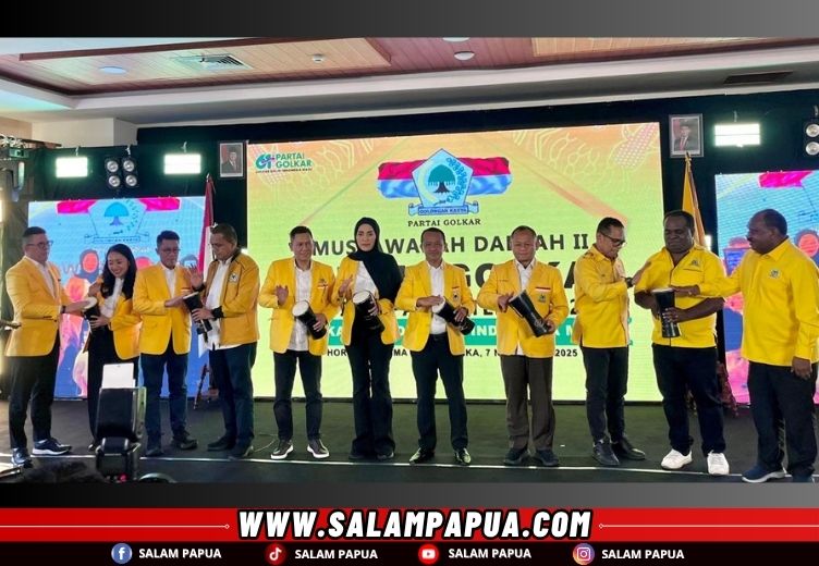 PARADE FOTO: Bahlil Lahadalia Buka Musda II Partai Golkar Provinsi Papua Tengah