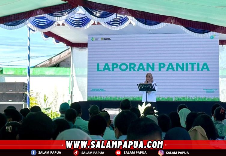 PARADE FOTO: Rayakan HKN Ke-61, Dinkes Mimika Launching MCU Gratis