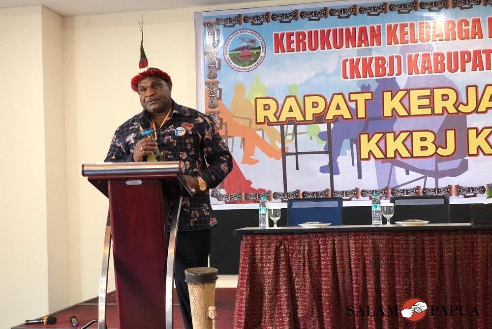 PENGURUS KKBJ MIMIKA PERIODE 2023-2028 GELAR RAPAT KERJA PERDANA