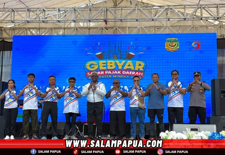 PARADE FOTO: Bapenda Gelar Gebyar Sadar Pajak Bertajuk “Pajak Kuat, Mimika Hebat”