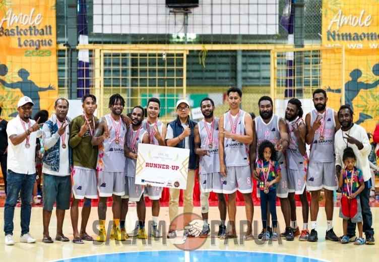 Tim Basket Putra Fabrikasi peraih Juara 2 (Foto:salampapua.com/Evita)